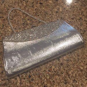 Vintage silver handbag
